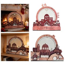 Decorazioni da tavolo per il conto alla rovescia di Natale e Pasqua,