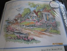 Dimensions -  Stickpackung- Cottages by the Sea - Design No. 3240