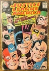 JUSTICE LEAGUE OF AMERICA 61 MIKE SEKOWSKY BATMAN FLASH COVER DC 1968 VINTAGE