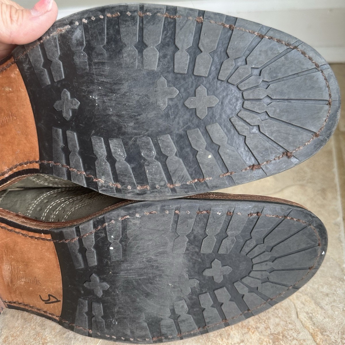 Allen Edmonds RIDGEWAY Gray Green Leather Wingtip Oxford Shoes NARROW Amazon.com | Allen Edmonds Men main image 3