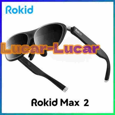 Rokid Max 2 AR Glasses Black Smart Glasses 215'' Micro-OLED Display 50° FOV 120Hz