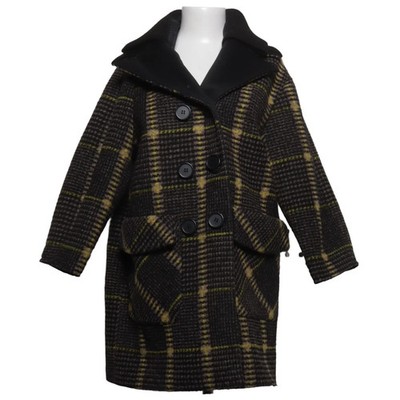Ipekyol, Mantel, Damen, Größe: 38, Schwarz/Gelb, Polyester/Viskose/Wolle #rFD