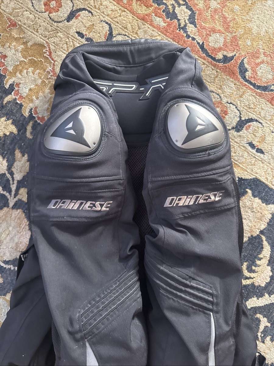 Dainese Super Speed TEX SPR Racing Motorcycle Jacket Size 58 Back