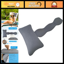 Comfortable Hot Tub Headrest Pillow - Quick Drying Spa Pillow, 3D Air Mesh, Adju