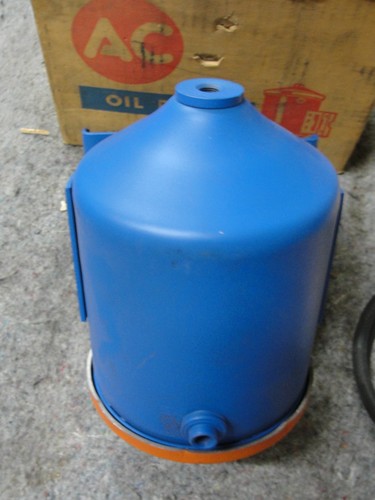 Rare NOS 1959 GM CHEVY 6 Cylinder AC SC-659 REMOTE OIL FILTER CANISTER . - Picture 11 of 18