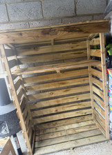 Rowlinson Small Wooden Log Store ROW244