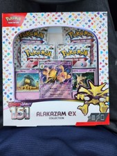 Pokemon Alakazam Scarlet and Violet 151 Collection 4 Packs