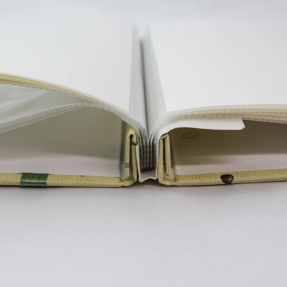 Palm Tree Safari Coconut 9.5"x9" Top Loading Scrapbook Photo Album Yellow - Image 4 of 4