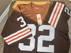 Mitchell & Ness Jim Brown Jersey 48 XL Cleveland Browns 1963 Throwbacks NWT — photo 5