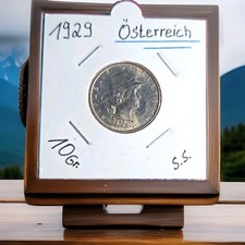&Ouml;sterreich 10 Groschen 1929 Kupfer Nickel Portr&auml;t Einzelst&uuml;ck