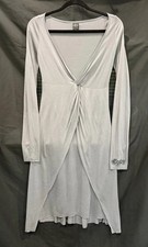 Replay Of Distinction Embroidered VIscose Grey Dress Sz S