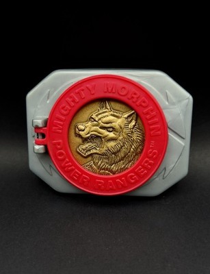 Mighty Morphin Power Rangers Belt Clip W/3 Coins Bandai 1995