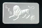RARE 1974- 1 OZ .999 FINE SILVER LEO the LION BAR