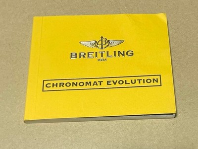 Breitling Chronomat Evolution Instruction Manual