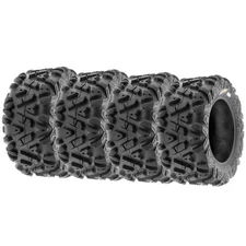 SunF 22x10-12 22x10x12 22-10-12 Quad ATV All Trail AT Tires 6 Ply A033 |Set of 4