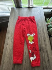 The Grinch Red Graphic Sweatpants Size M 8 