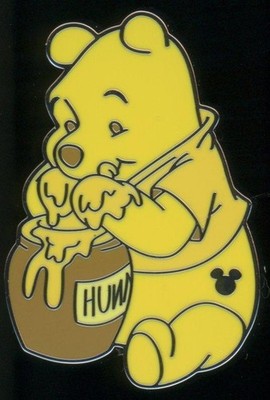 Buy DLR Winnie the Pooh Yellow Color Story Hidden Mickey 2025 Wave