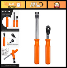 2-piece Automatic Slack Adjuster Tool Set For Air Brake System - Fork End Ratc