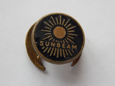 Sunbeam Reversabzeichen garantiert alt & original