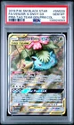 2019 VENUSAUR & SNIVY GX SM229 TAG TEAM GENERATIONS POKEMON PSA 10