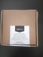 Amazon Basics 16-Gauge Speaker Wire 1.3 Mm² - 30.48 M (100 Feet), Bronze