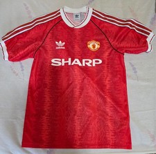 Manchester united 1990-92 retro jersey