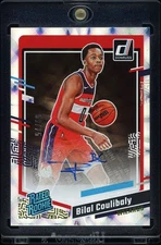 Bilal Coulibaly 2023-24 Panini Donruss #272 Frame Holo Rated Rookie Auto /75