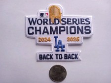 MLB JERSEY LA DODGERS BACK TO BACK CHAMPS JACKET  SHIRT HOODIE BASEBALL PATCH 