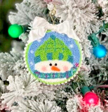Brr....Snowman Punch Needle Kit