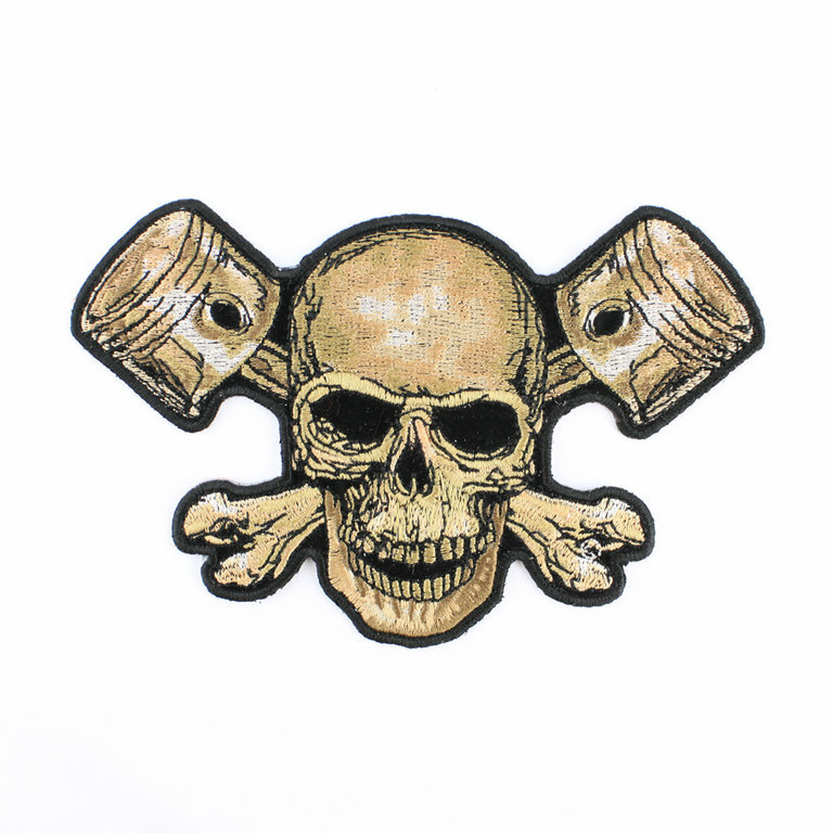 Chopper Bottom Rocker Patch Rückenaufnäher 29x10cm
