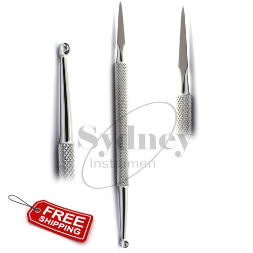 Blackhead Removal Double Ended Spoon Extractor Blemish Control - 第 1/4 張圖片