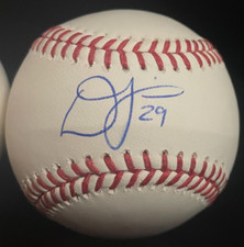 Devon Travis Autographed Official MLB Baseball AJ COA Toronto Blue Jays