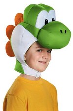 Officially Licensed Super Mario Yoshi Headpiece Costume Accessory for Kids