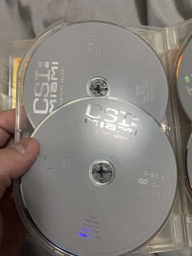 CSI: Miami Season 1,2,3 (DVD, 2017) 21-Disc Box Set, Missing Season 2 Disc 4 - Picture 16 of 23
