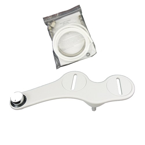 Dusch WC Aufsatz Bidet Taharet Toilette Taharat Intimdusche BisBro Deluxe Chrome - Picture 4 of 5
