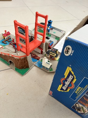 La Città Delle Micro Machines Gig Galoob Toys Anni 1988 Cassetta Degli Attrezzi - Foto 16 di 20