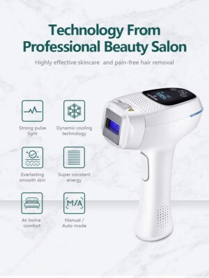 NEU OVP BoSidin D1773 IPL Permanente Laser Haarentfernung für Männer Frauen