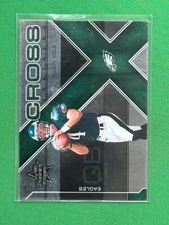 2007 Leaf Rookies & Stars Football Kevin Kolb #CT-17 Crosstraining Green /100
