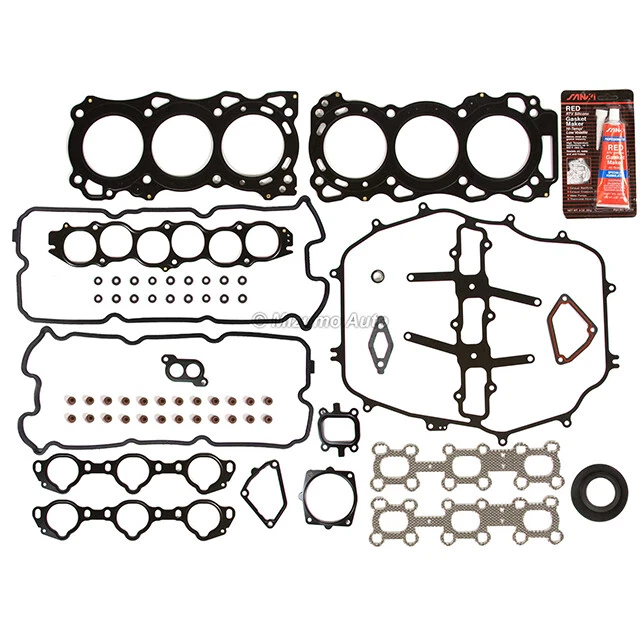 Full Gasket Set Bearings Rings Fit 03-04 Nissan 350Z Infiniti G35 FX35 3.5L - Image 3 of 4