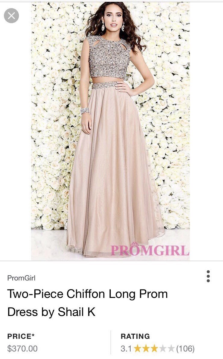 short dresses rose gold Sparkly Rose Gold Sequin Prom Dress With Train,Sexy Evening Gown Y1436 –  Simplepromdress main image 1