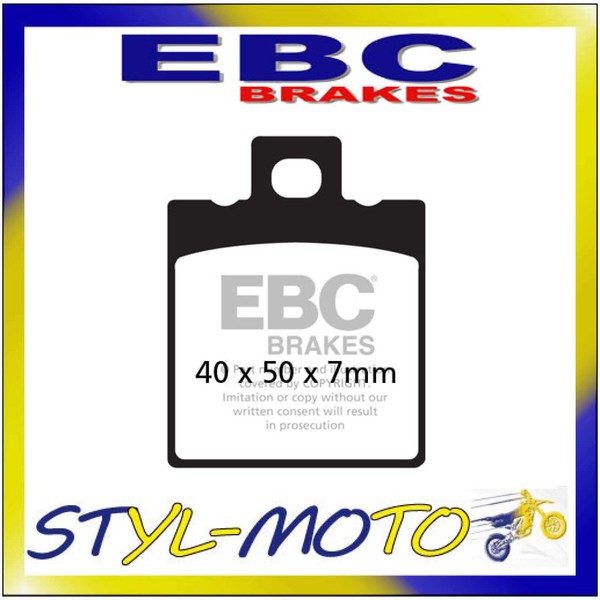 FA047 BeläGe Organisch Aramid Vorne Links EBC Aprilia 250 1986-image