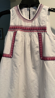 LOFT  Girls Large Or womens XXSmall Petite  Cotton & linen Dress