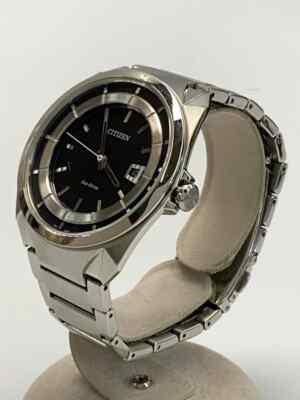 Citizen J810-S078253 Stainless Steel Date Eco Drive Solar