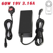 60W Laptop Charger For Samsung Series 3 NP350V5C NP3530EC AC Adapter 19V 3.16A