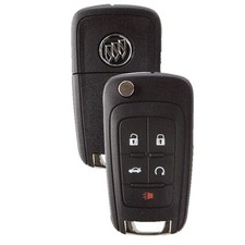 New Flip Key Remote Start Key Fob For Buick Lacrosse Encore Regal Verano Allure