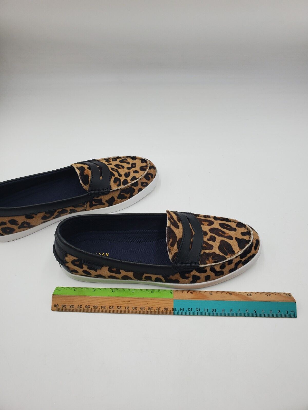 Cole Han Nantucket Loafers Leopard Printed Calf H… - image 10
