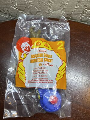 1999 McDonalds Happy Meal Toy Disney Inspector Gadget #2 Arm Grabber- New Sealed