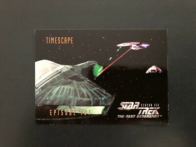 CARD STAR TREK THE NEXT GENERATION SEASON SIX SKYBOX 1997 n 610 NEW NEW