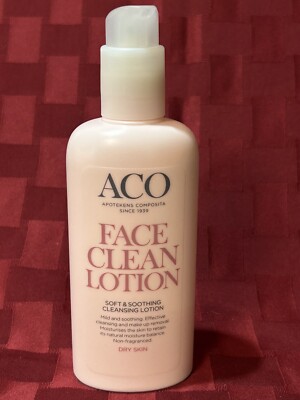 New ACO FACE CLEAN LOTION Cleansing Make Up Removal 200 mL