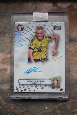 Hugo Larsson 2023 Topps Pristine Euro 2024 Auto RC